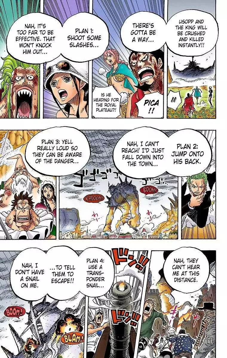 One Piece - Colored Chapter 777 page 17