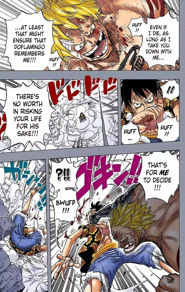 One Piece - Colored Chapter 779 page 13