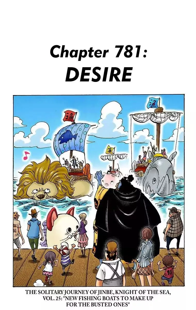 One Piece - Colored Chapter 781 page 1