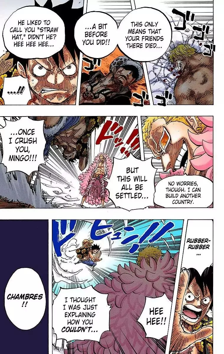 One Piece - Colored Chapter 781 page 6
