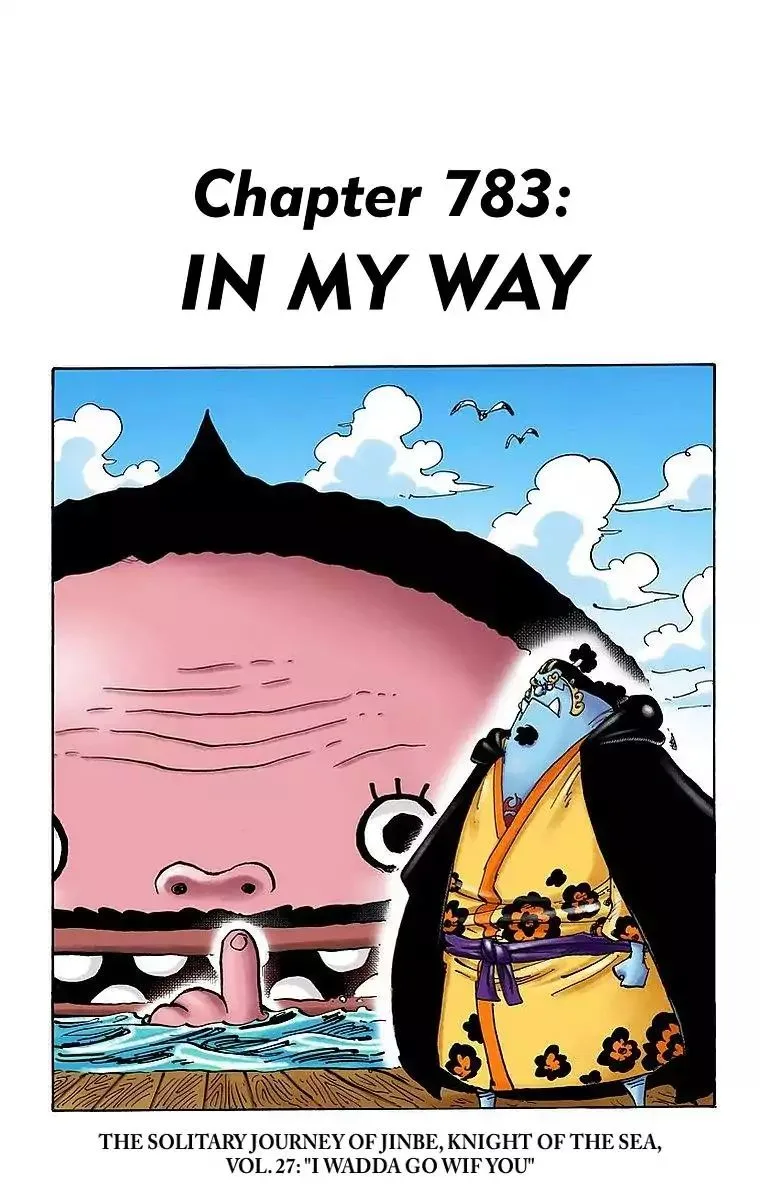 One Piece - Colored Chapter 783 page 1