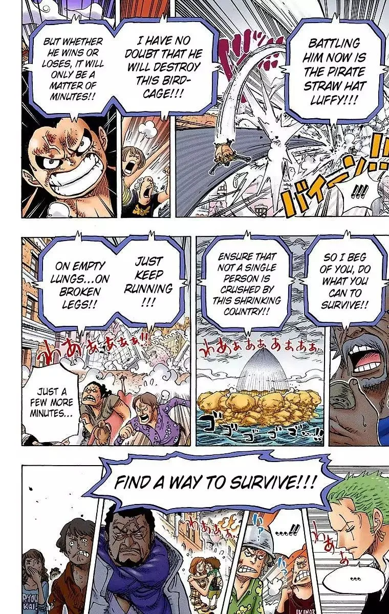 One Piece - Colored Chapter 785 page 14