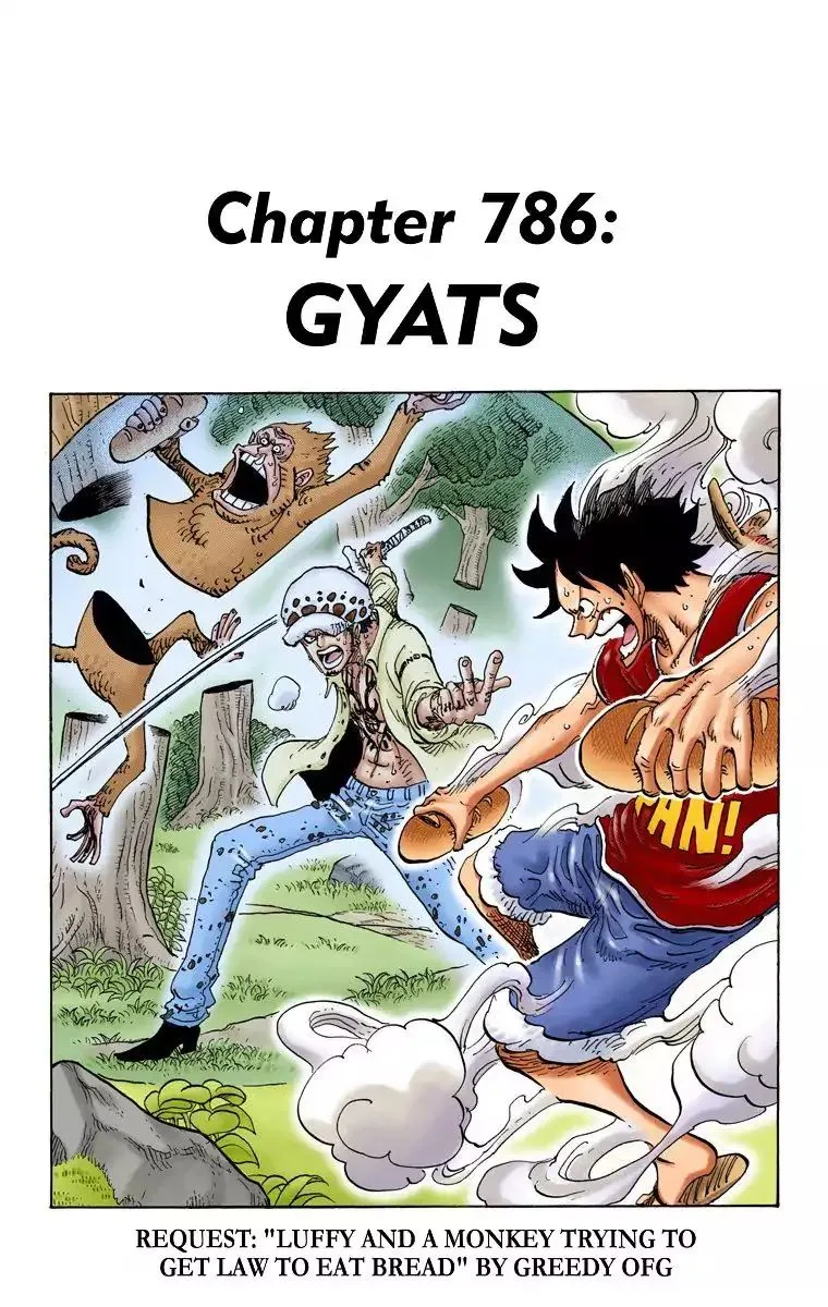 One Piece - Colored Chapter 786 page 7