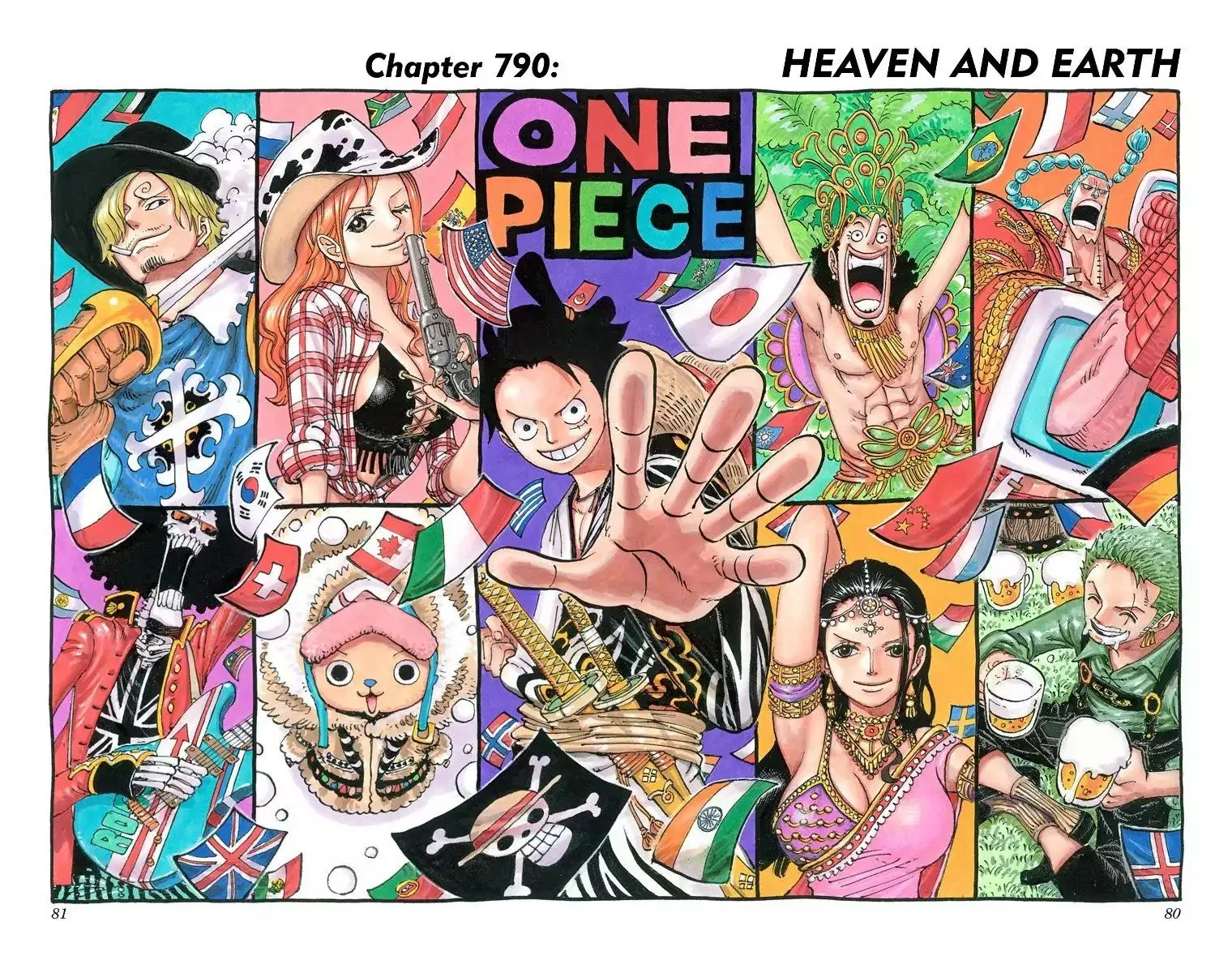 One Piece - Colored Chapter 790 page 1