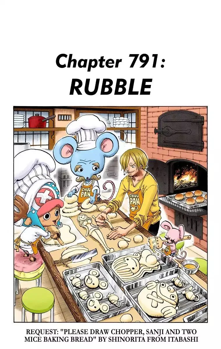 One Piece - Colored Chapter 791 page 1