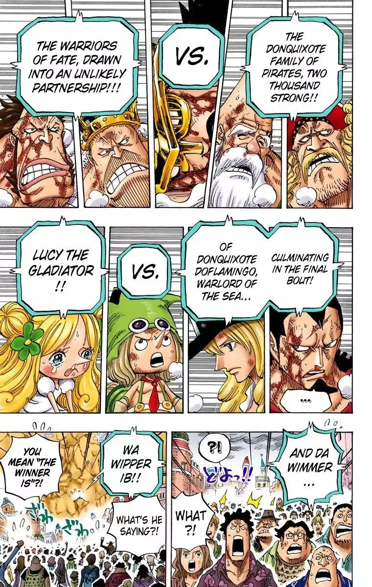 One Piece - Colored Chapter 791 page 10