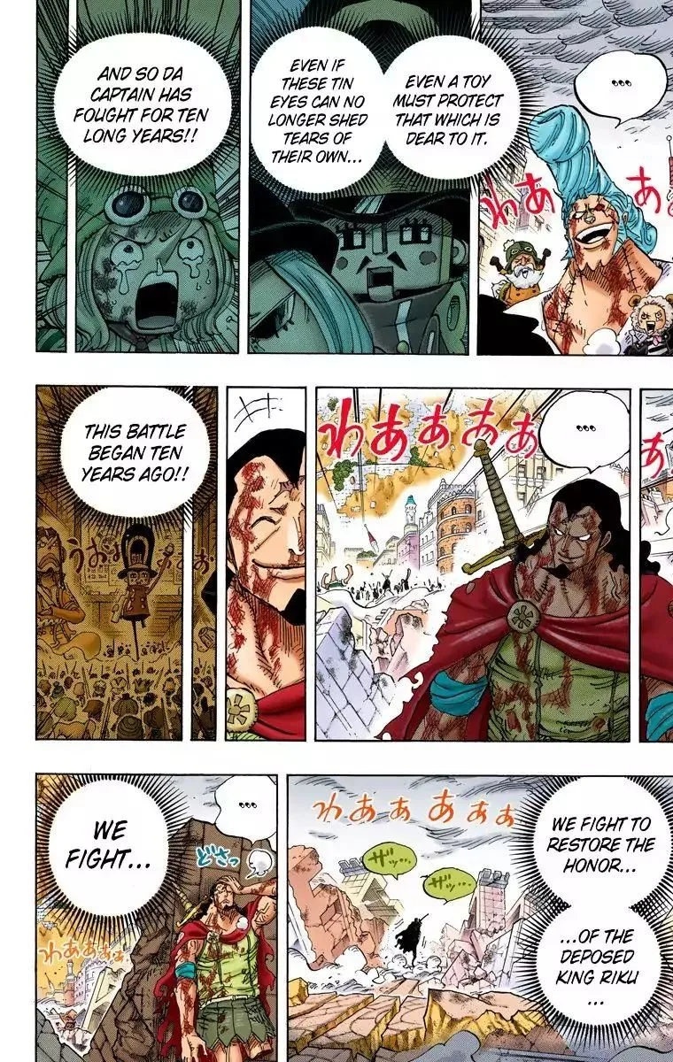 One Piece - Colored Chapter 791 page 14