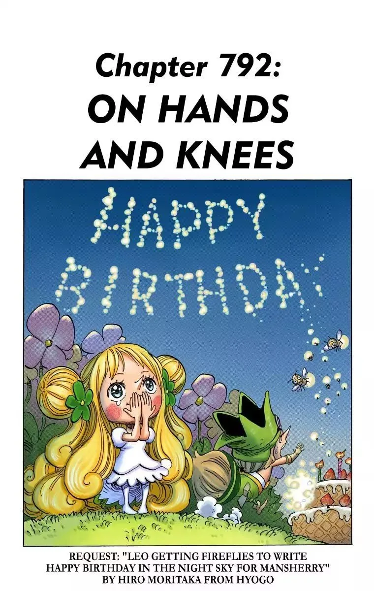 One Piece - Colored Chapter 792 page 1