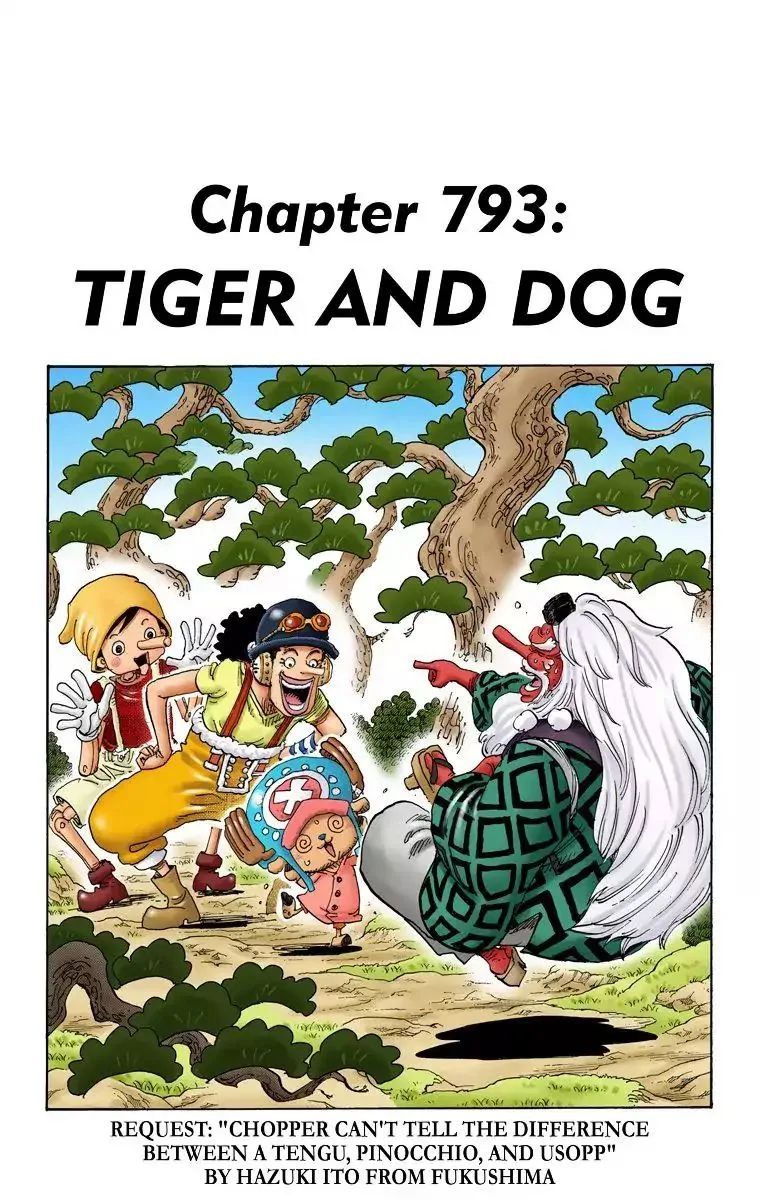One Piece - Colored Chapter 793 page 1