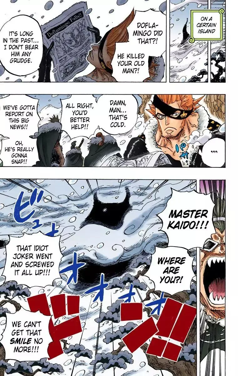 One Piece - Colored Chapter 793 page 10