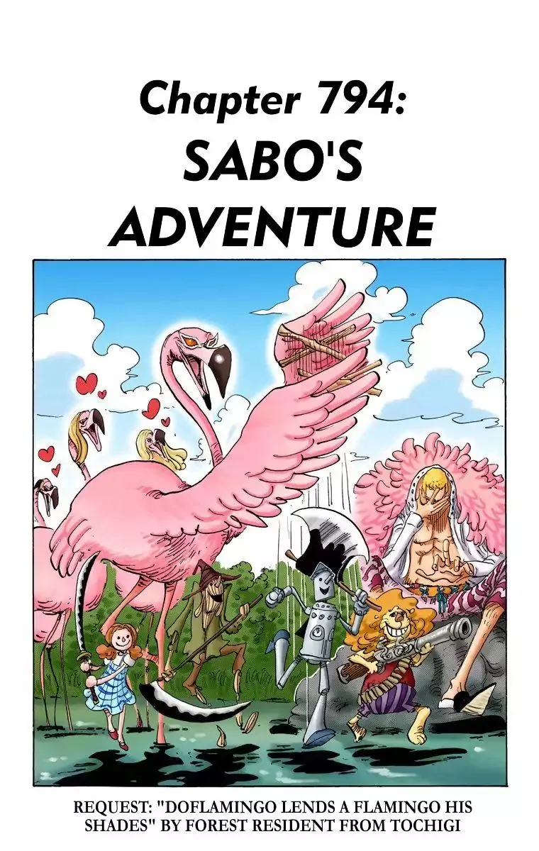 One Piece - Colored Chapter 794 page 1
