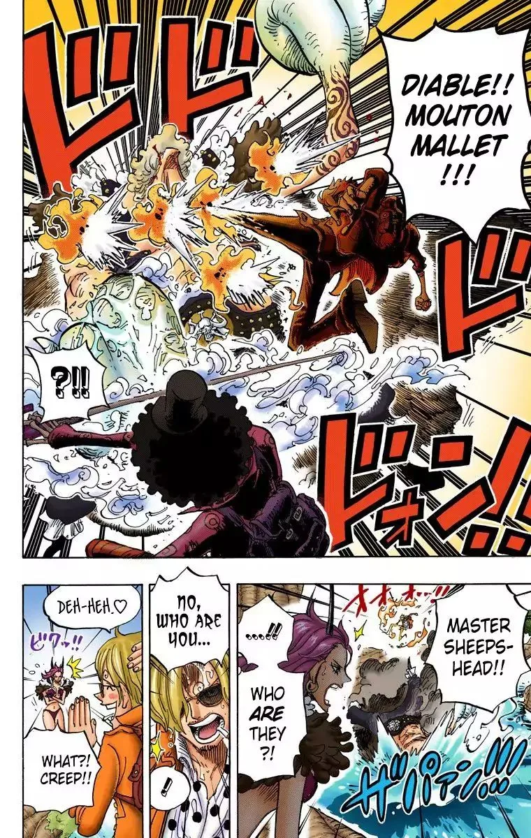 One Piece - Colored Chapter 795 page 8