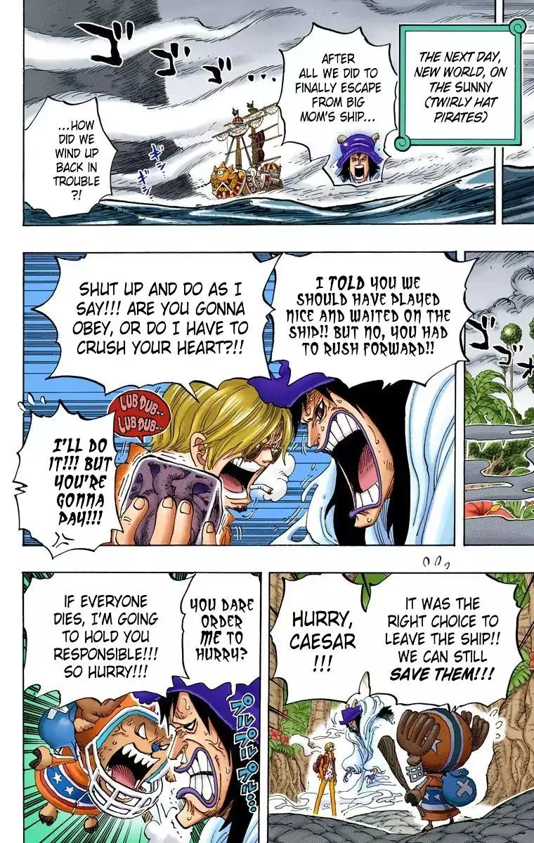 One Piece - Colored Chapter 795 page 4