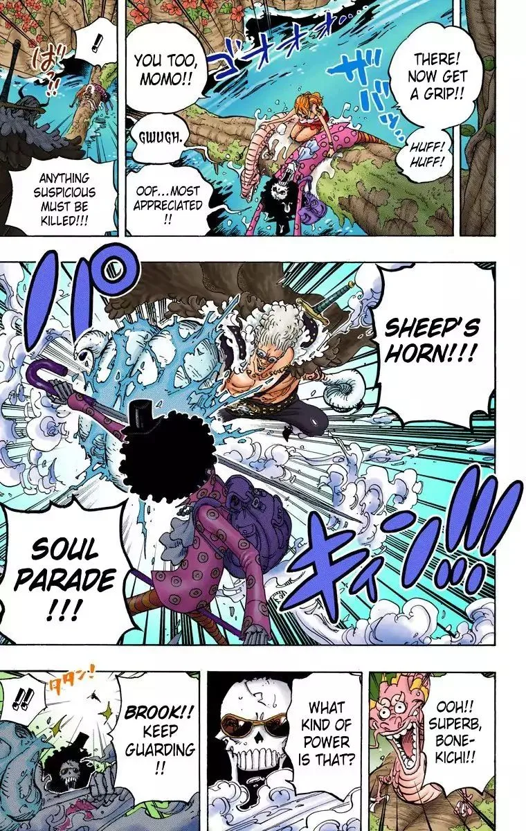 One Piece - Colored Chapter 795 page 7
