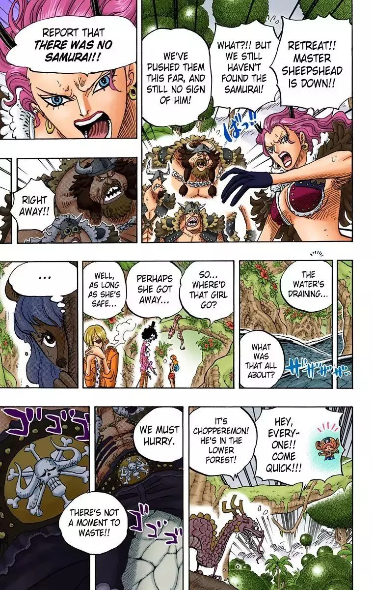 One Piece - Colored Chapter 795 page 9