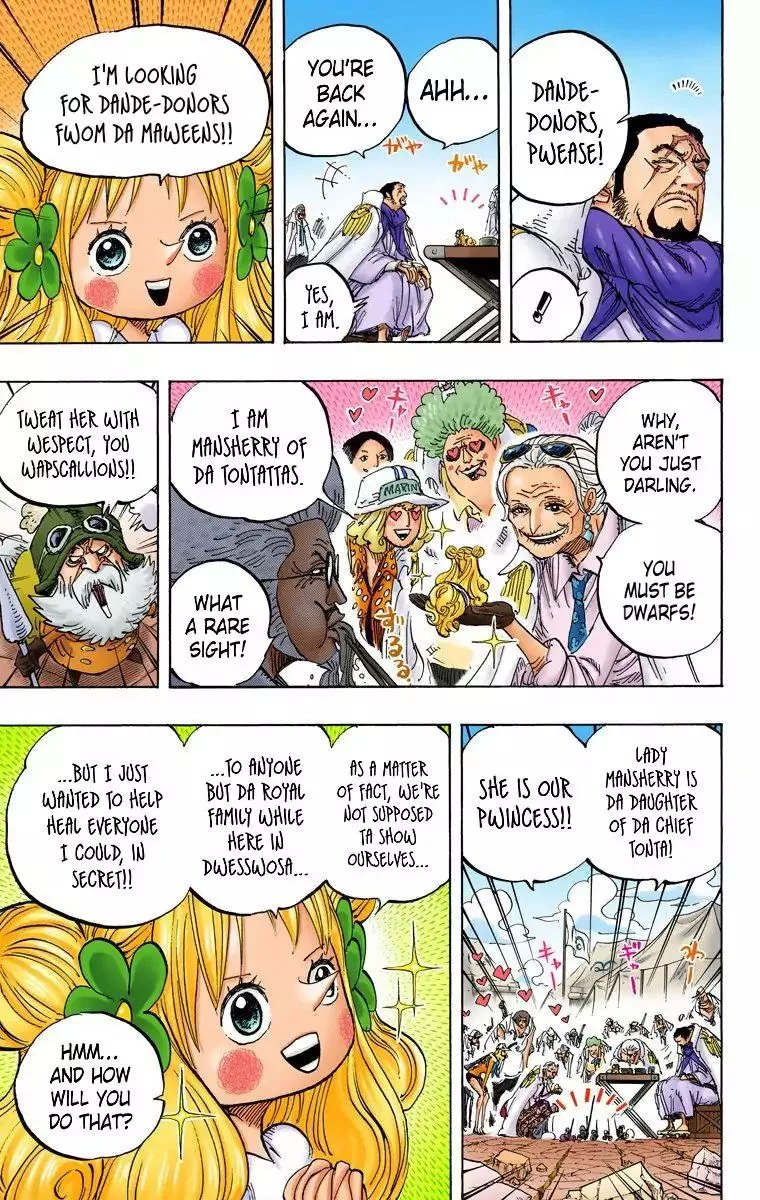 One Piece - Colored Chapter 796 page 12
