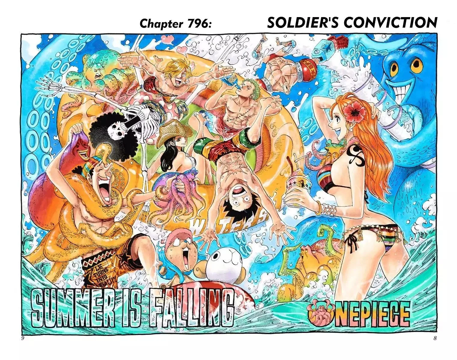One Piece - Colored Chapter 796 page 8