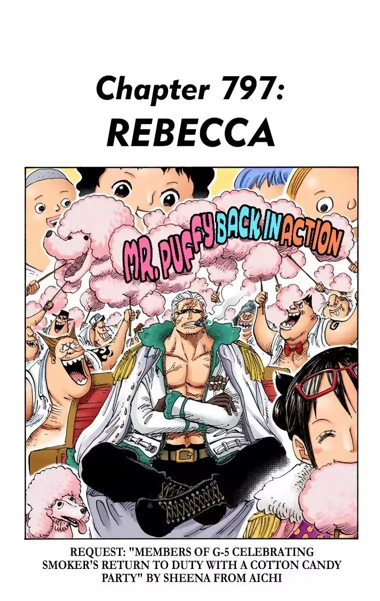 One Piece - Colored Chapter 797 page 1
