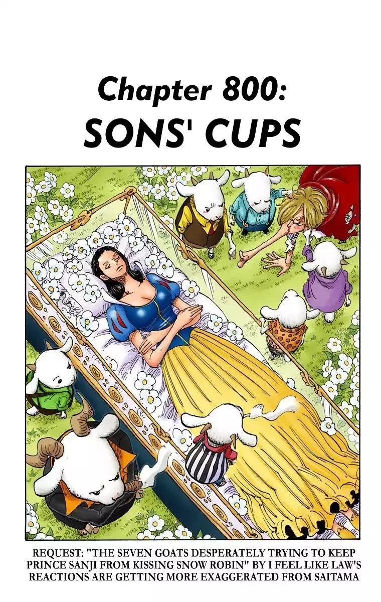 One Piece - Colored Chapter 800 page 1