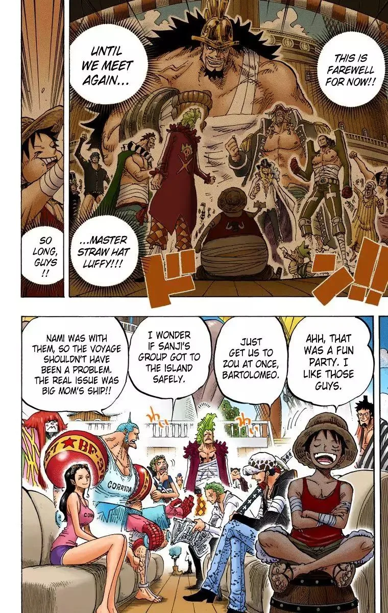 One Piece - Colored Chapter 801 page 13