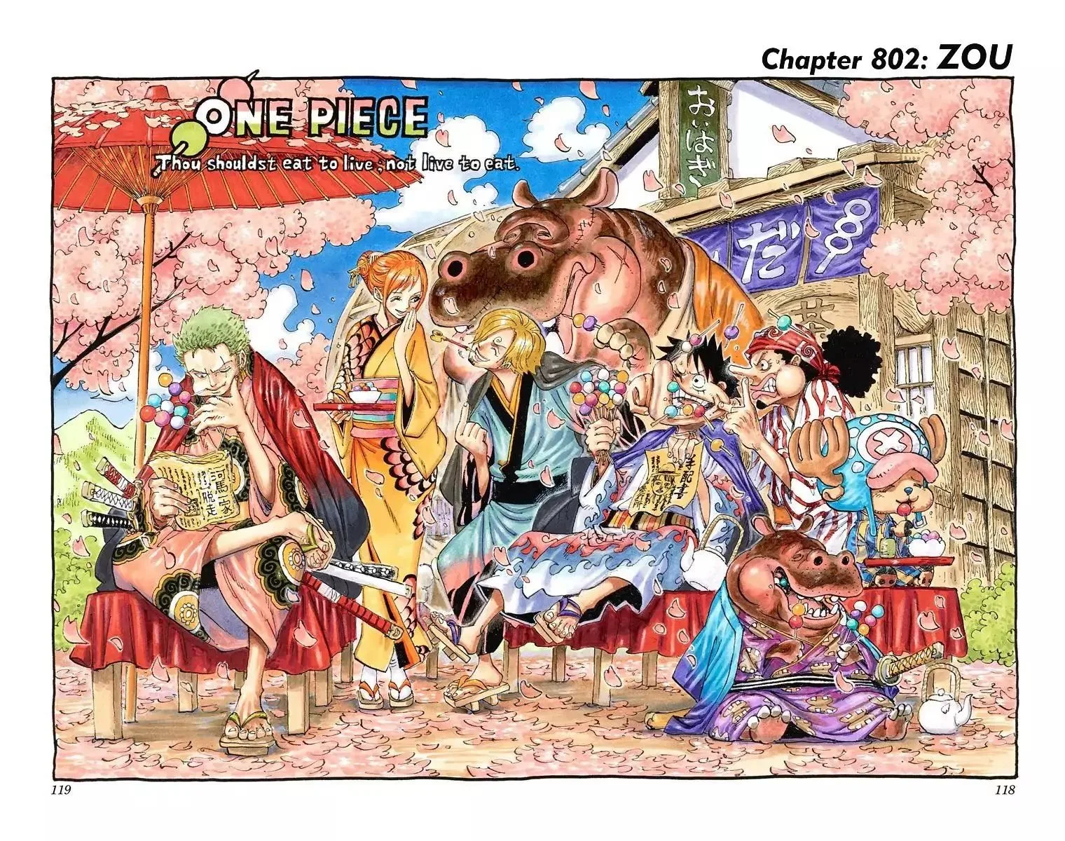 One Piece - Colored Chapter 802 page 1