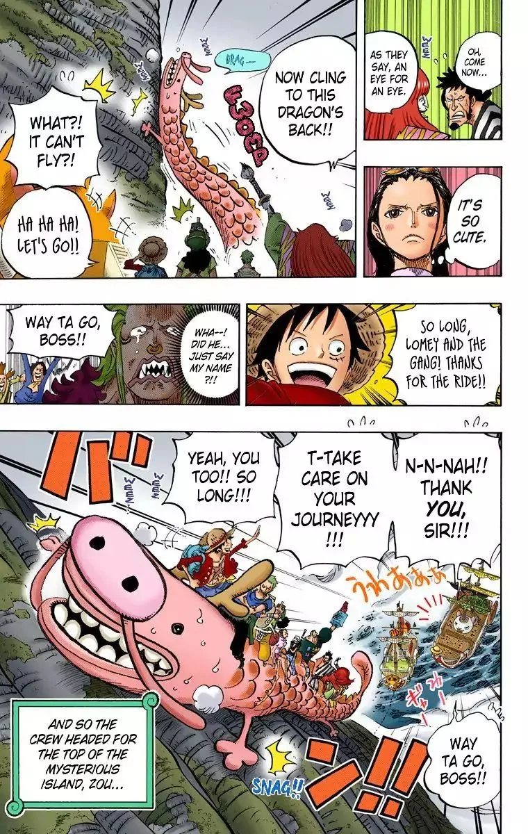 One Piece - Colored Chapter 803 page 5