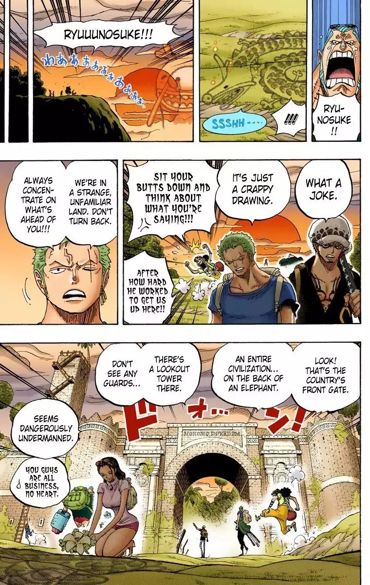 One Piece - Colored Chapter 804 page 9