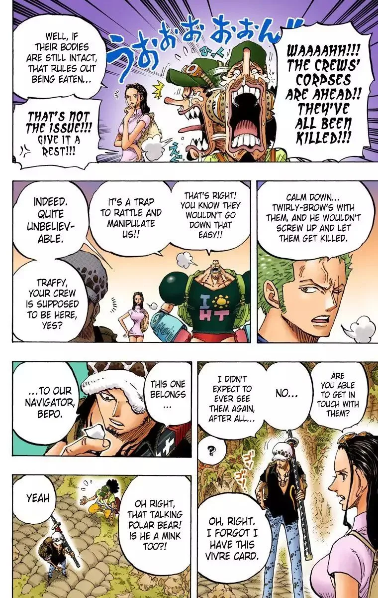 One Piece - Colored Chapter 805 page 6