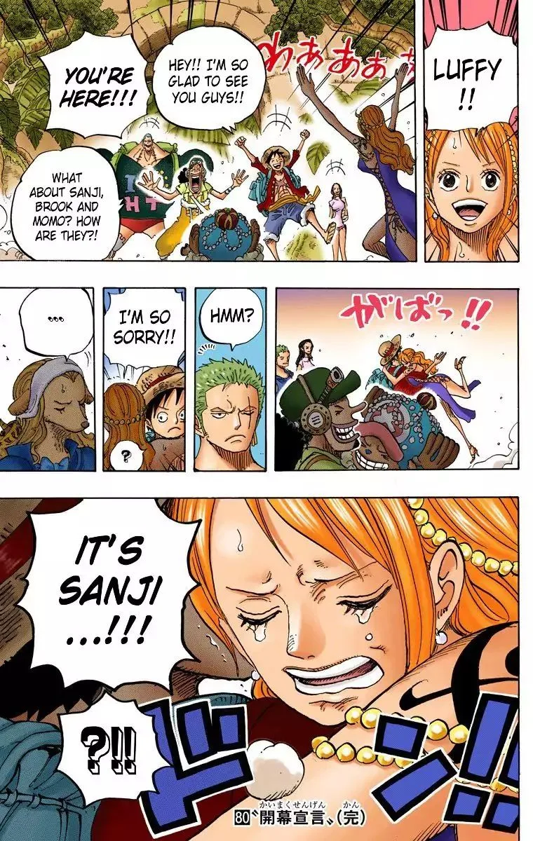 One Piece - Colored Chapter 806 page 16