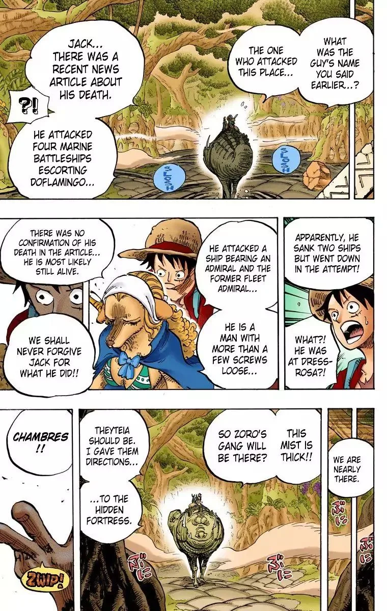 One Piece - Colored Chapter 806 page 9