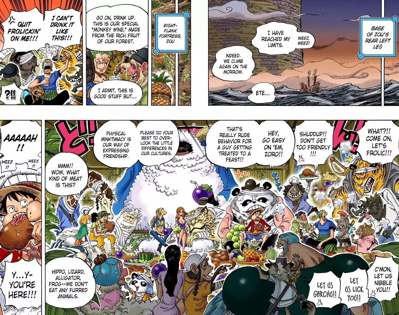 One Piece - Colored Chapter 807 page 8