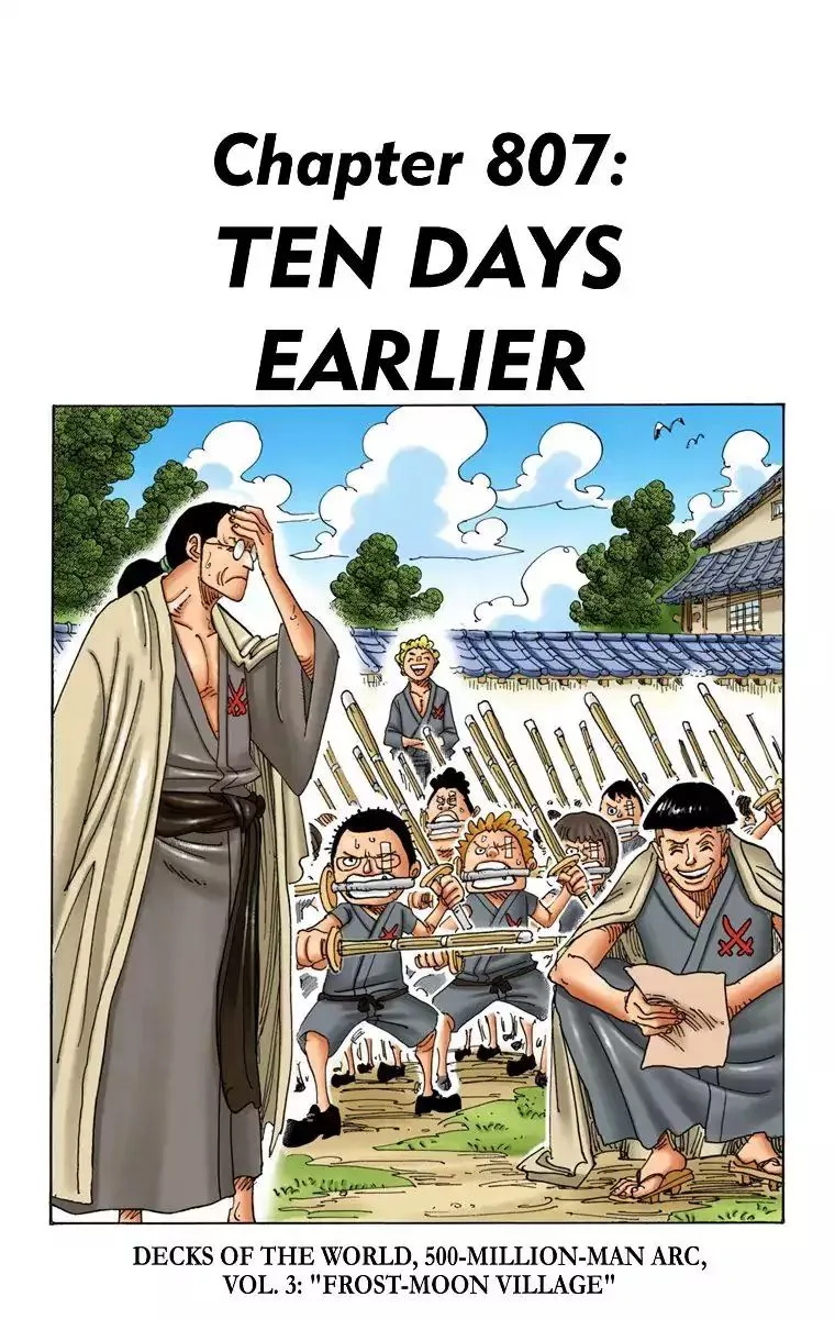 One Piece - Colored Chapter 807 page 7