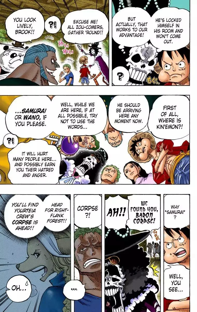 One Piece - Colored Chapter 807 page 10