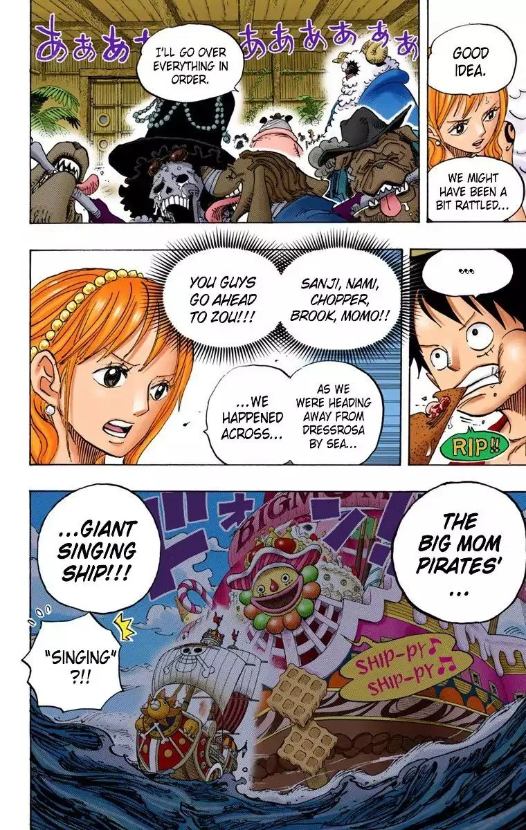 One Piece - Colored Chapter 807 page 13
