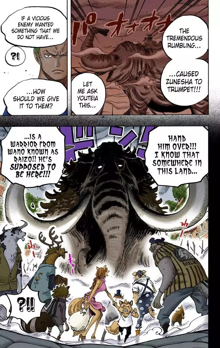 One Piece - Colored Chapter 807 page 22