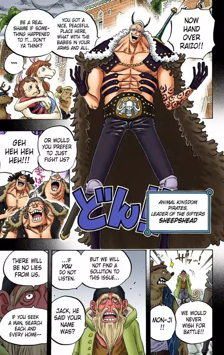 One Piece - Colored Chapter 808 page 5