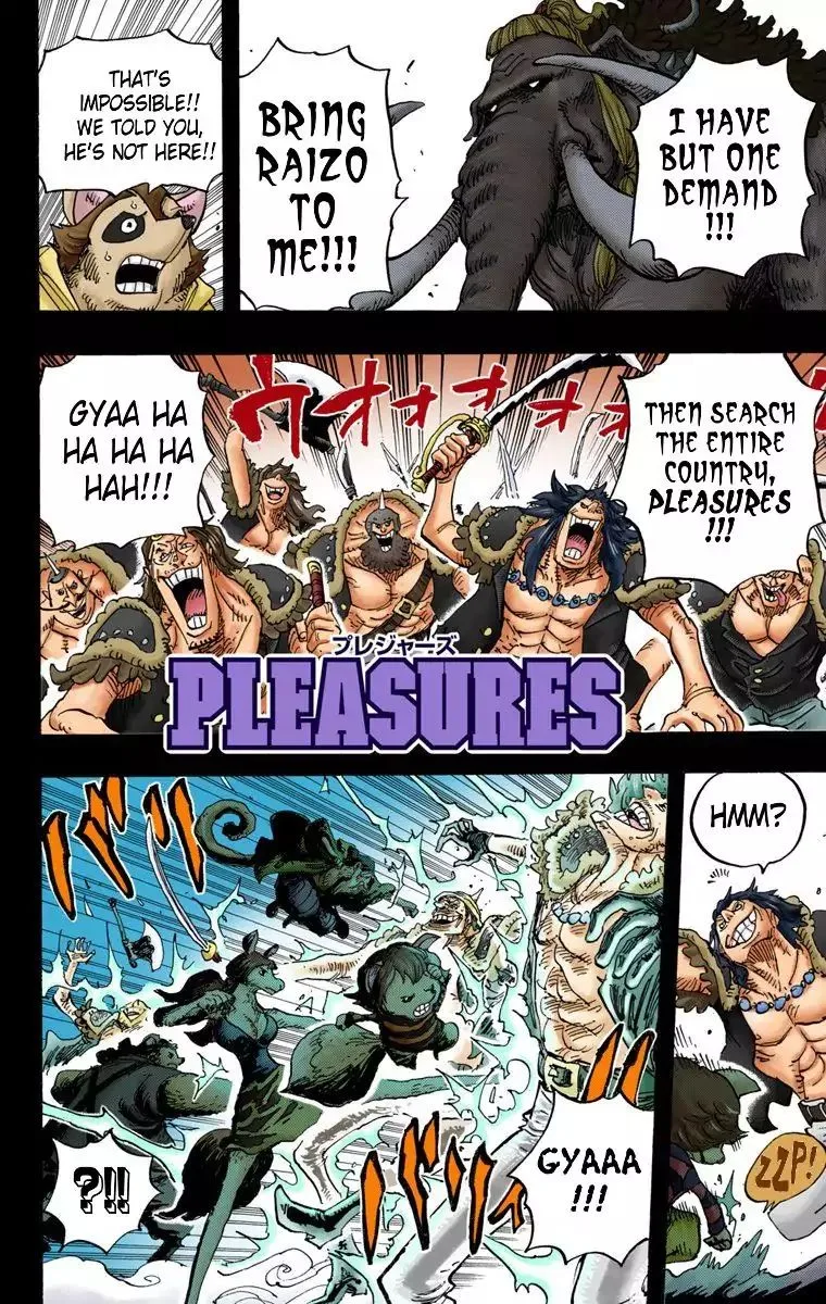 One Piece - Colored Chapter 808 page 7