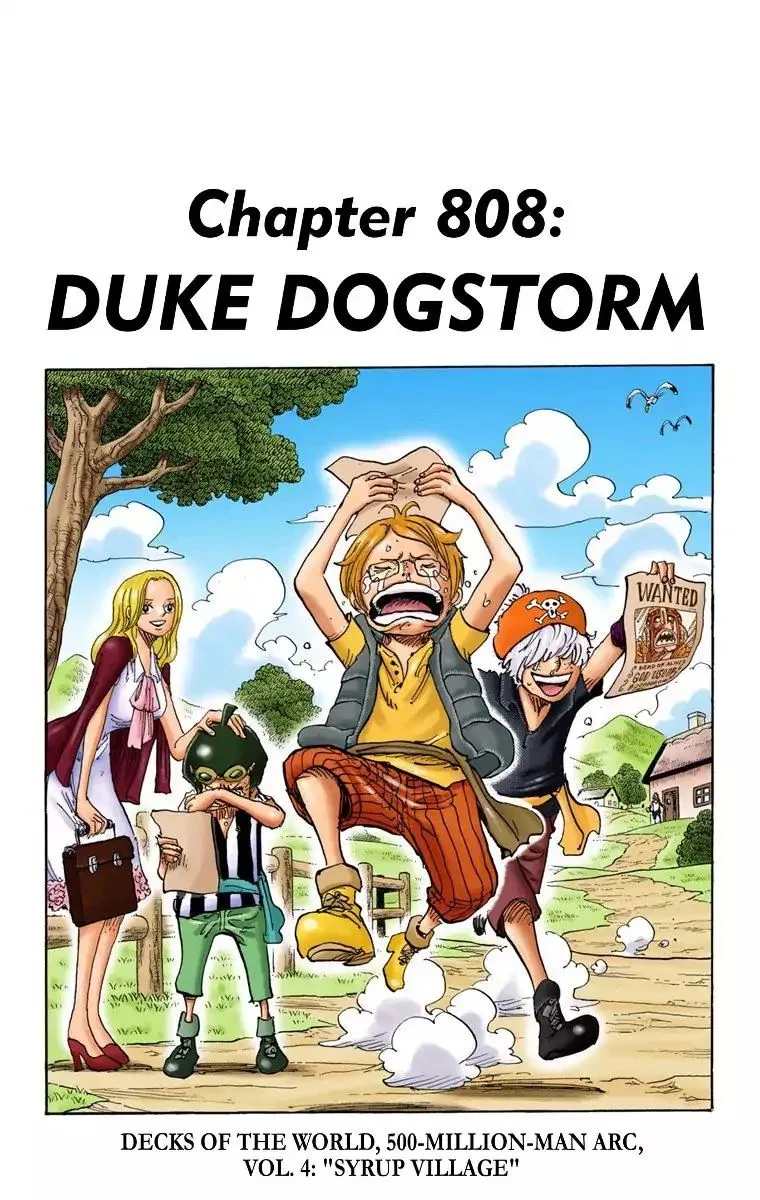 One Piece - Colored Chapter 808 page 1