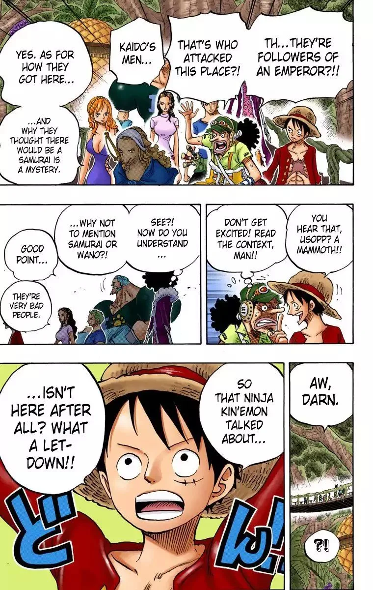 One Piece - Colored Chapter 808 page 10