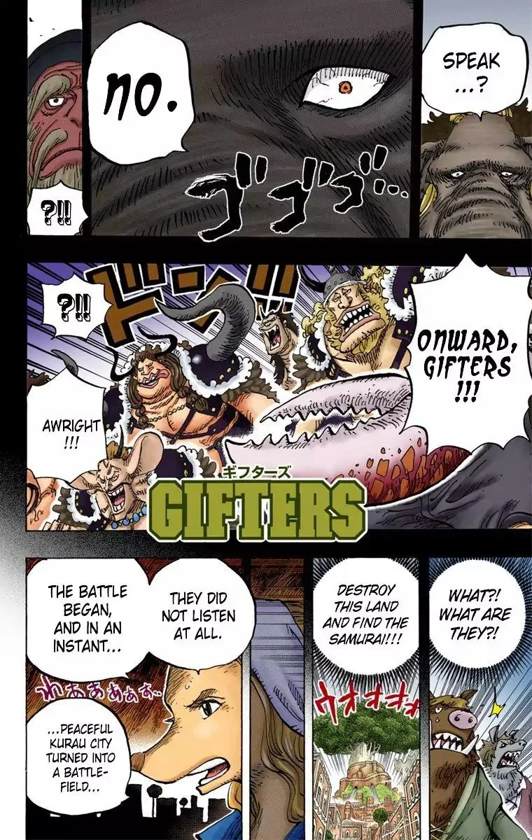 One Piece - Colored Chapter 808 page 9