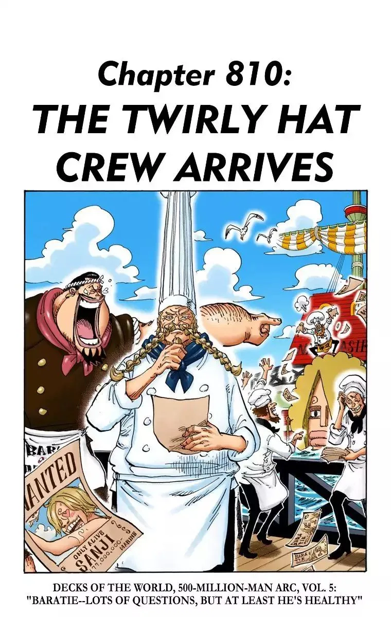 One Piece - Colored Chapter 810 page 1