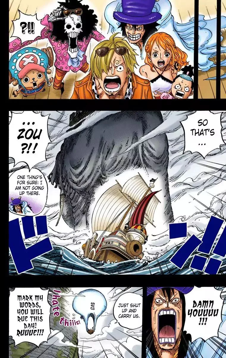 One Piece - Colored Chapter 810 page 12