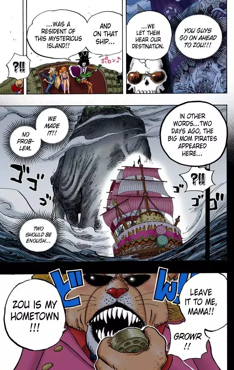 One Piece - Colored Chapter 811 page 19