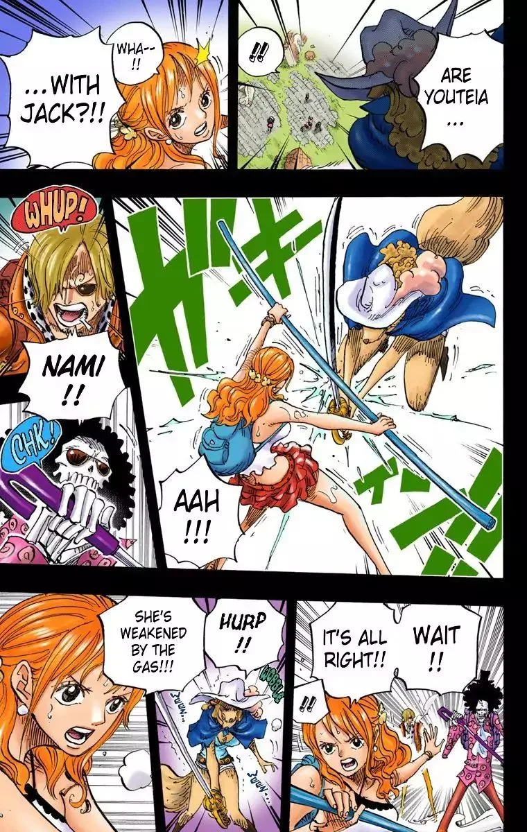 One Piece - Colored Chapter 811 page 9