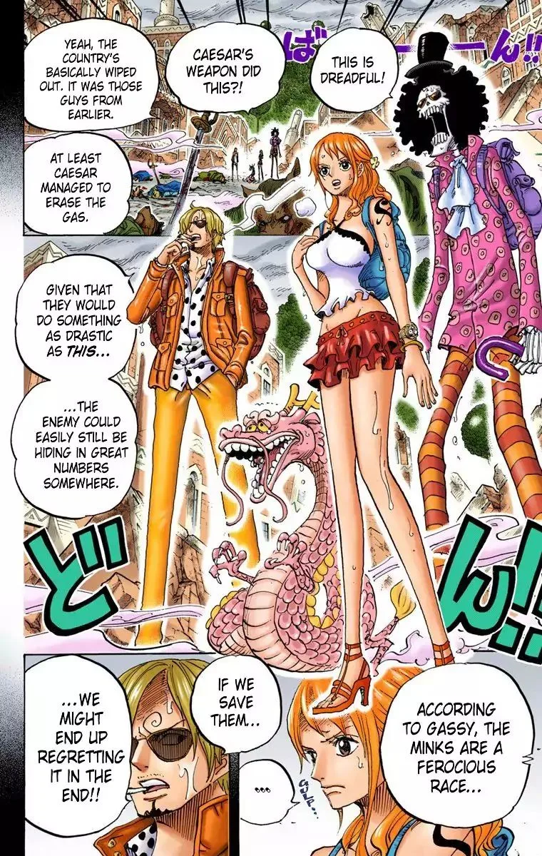 One Piece - Colored Chapter 811 page 8