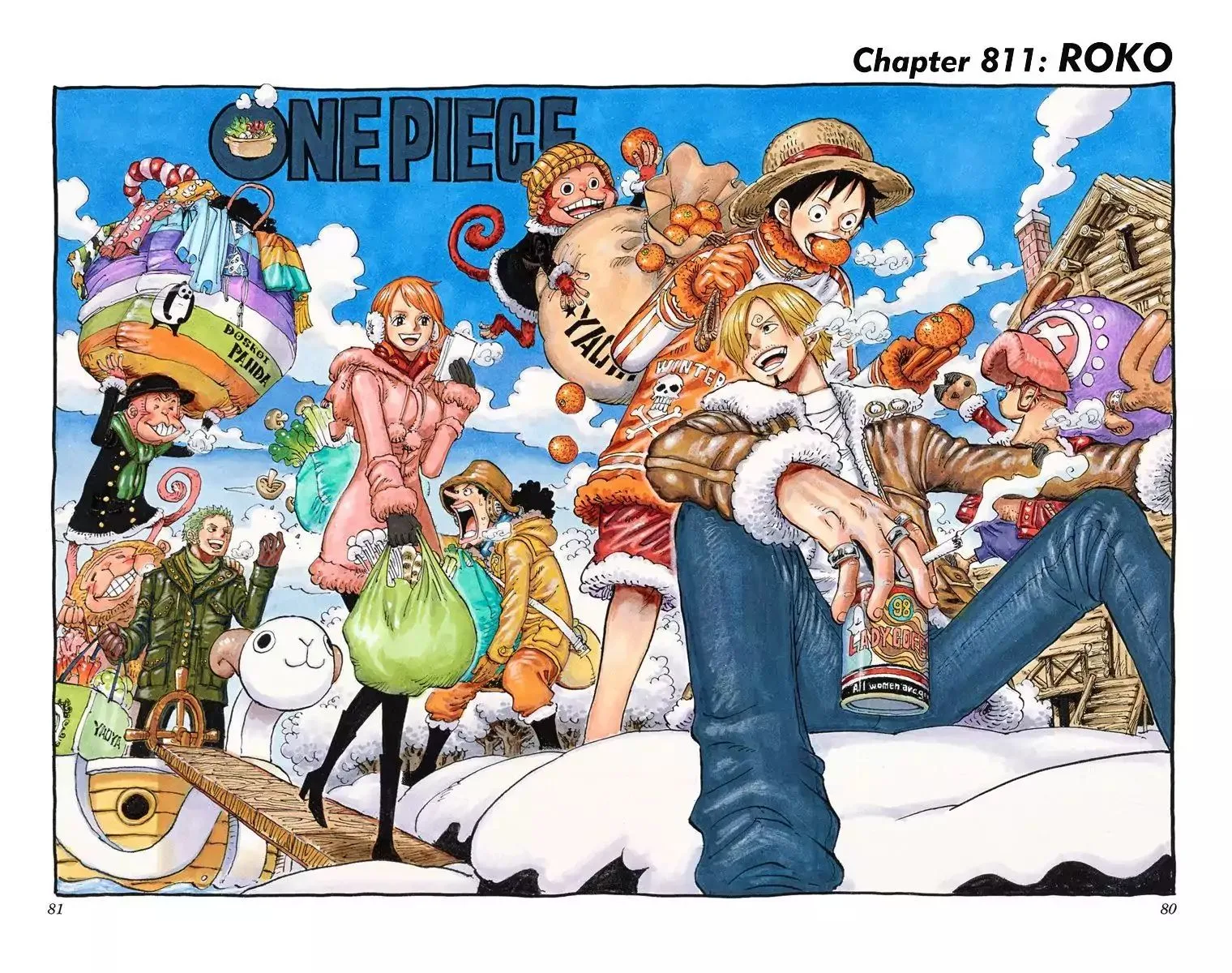 One Piece - Colored Chapter 811 page 1