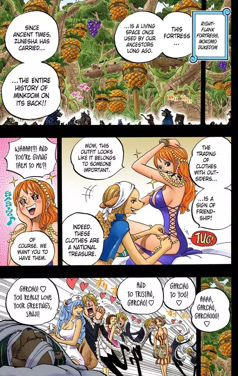 One Piece - Colored Chapter 812 page 3