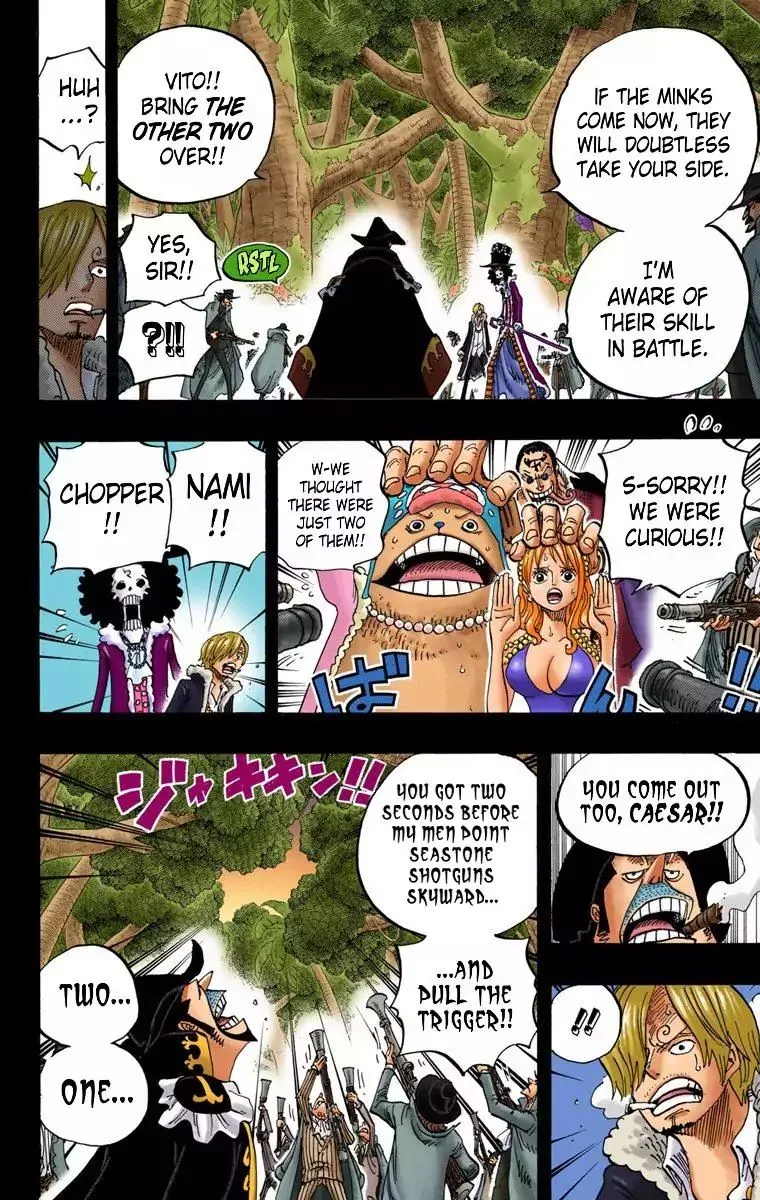 One Piece - Colored Chapter 812 page 14