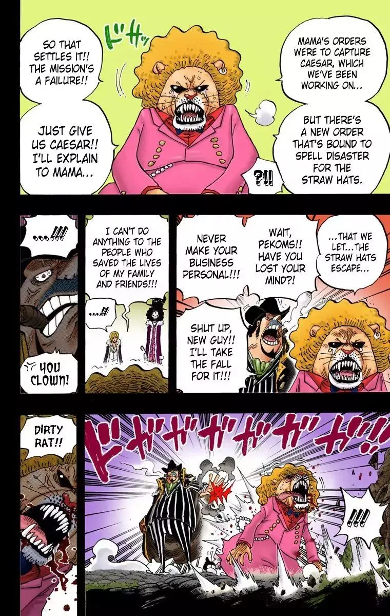 One Piece - Colored Chapter 812 page 10