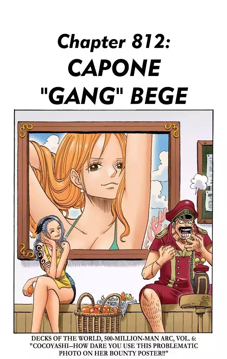 One Piece - Colored Chapter 812 page 1